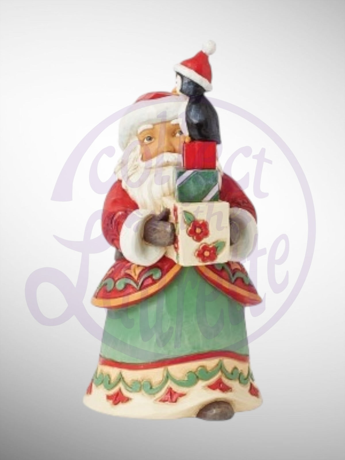 Jim Shore Heartwood Creek -Loaded Up With Christmas Cheer Figurine